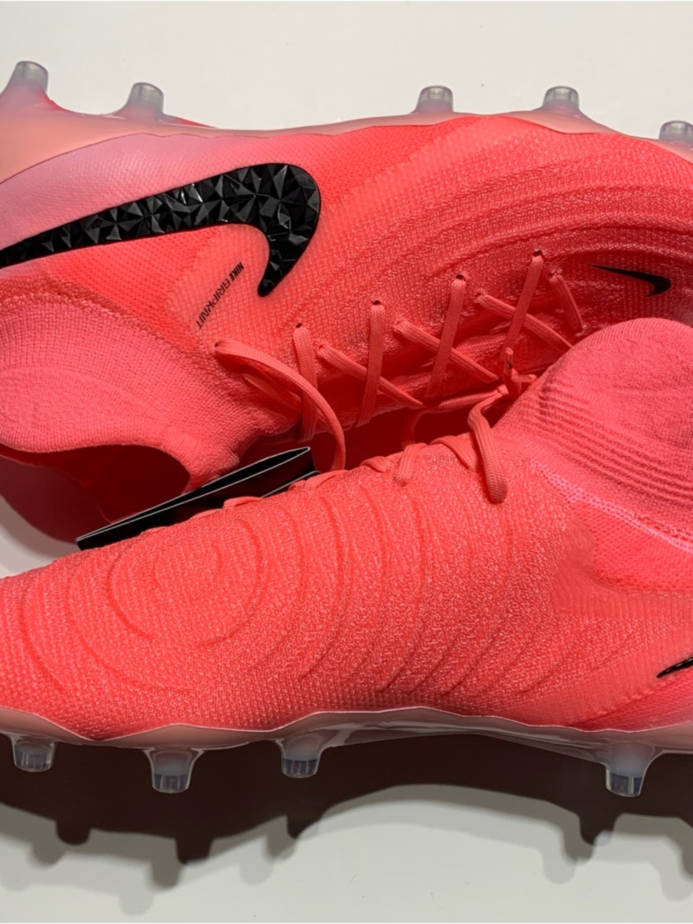 Nike Phantom Luna II Elite AG-Pro Soccer Cleats FQ8932 600 Men's Size 11 Sunset